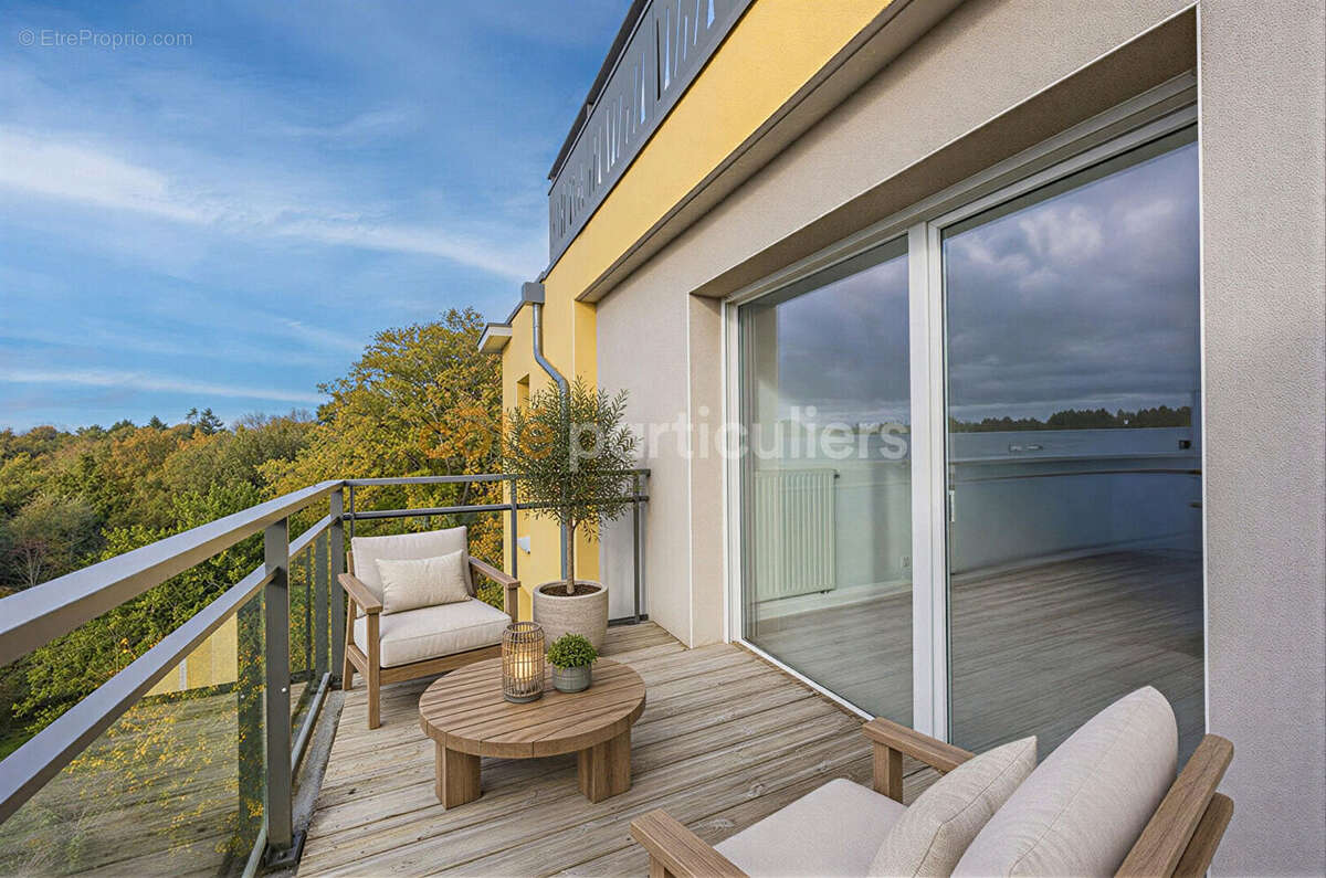 Nantes nord -- boulevard einstein -- appartement t3 59m² -- terrasse & garage - photo 2