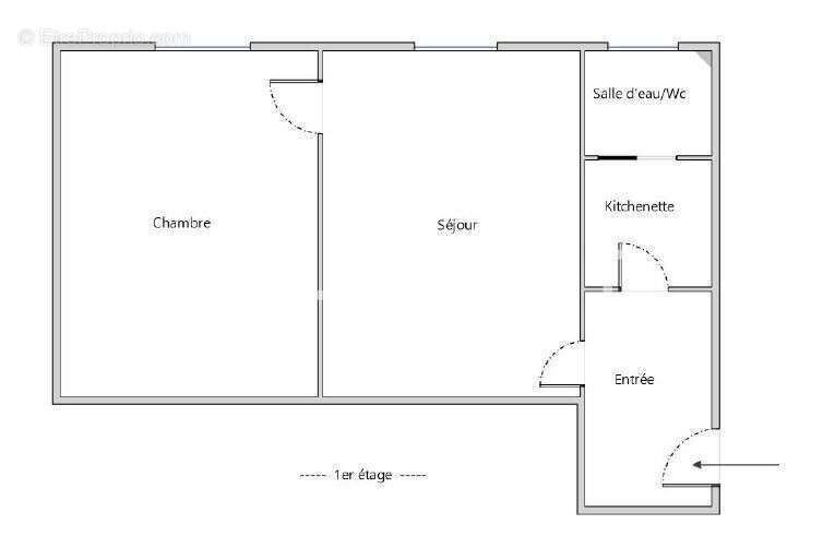 Appartement à PARIS-17E
