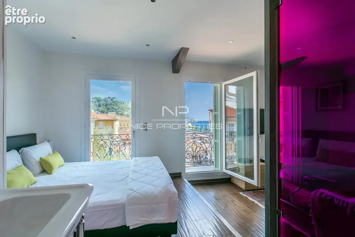 Nice – vieux-nice  charmant appartement studio/2 pièces, avec vues dégagées mer - photo 2