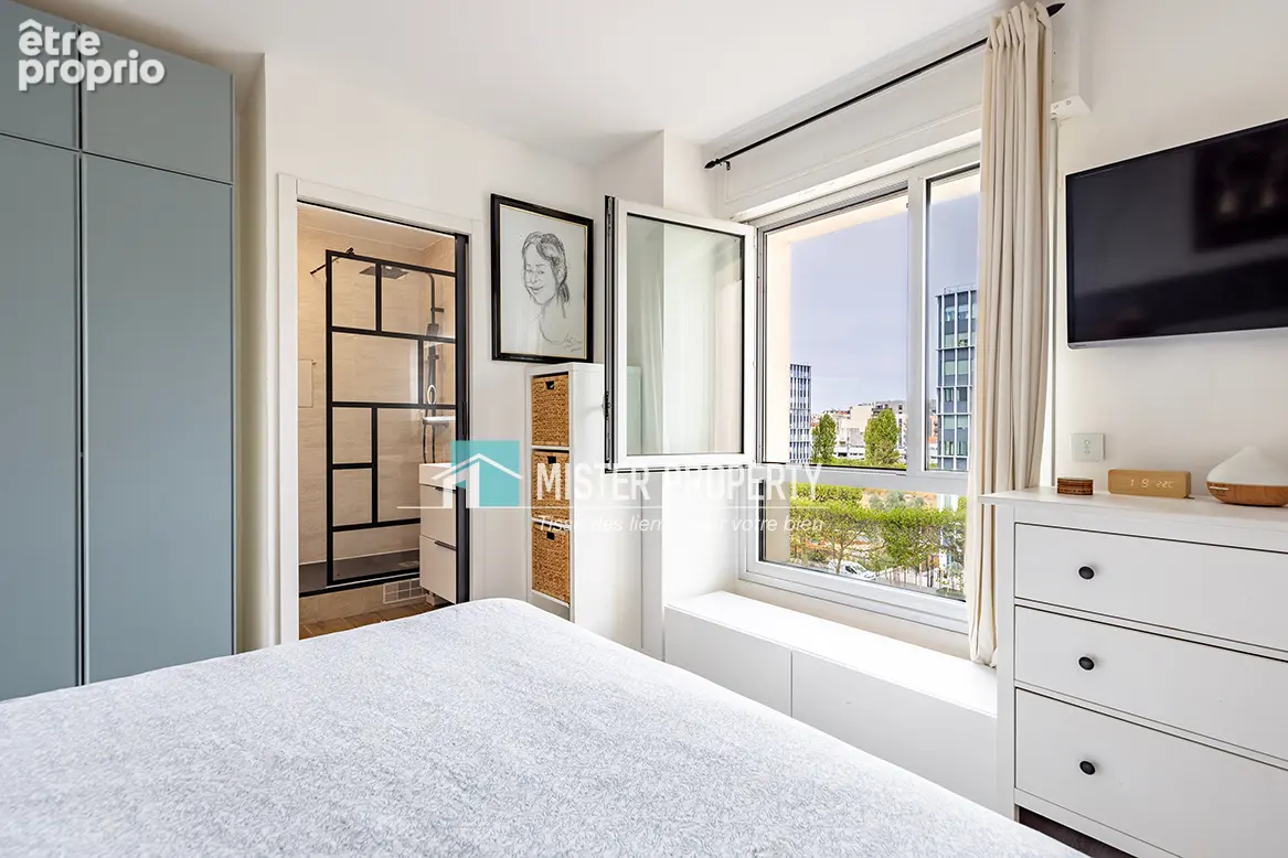 Courbevoie becon - 4/5p + balcon + double parking - 835 000  fai - photo 5