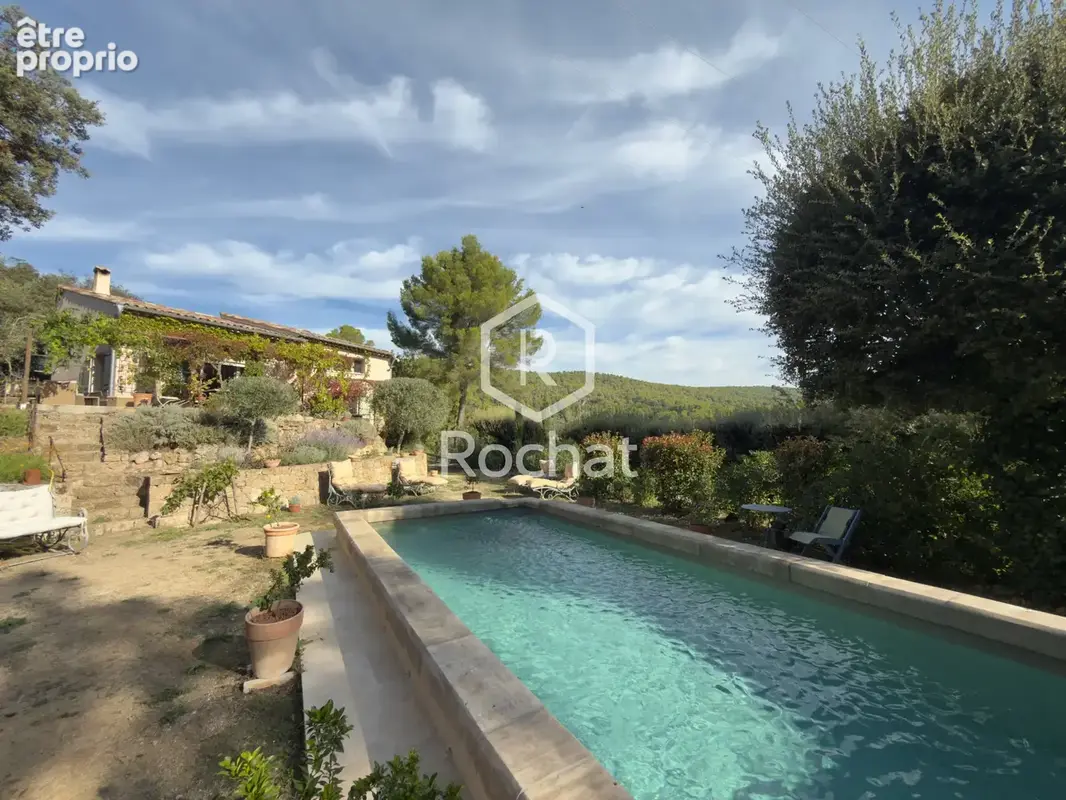 Salernes, maison avec piscine sur 1 628 m2 de terrain, vente en nue-propriété - photo 12