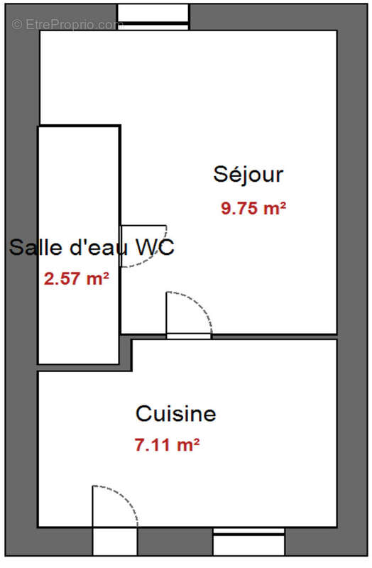 Appartement à MARSEILLE-3E