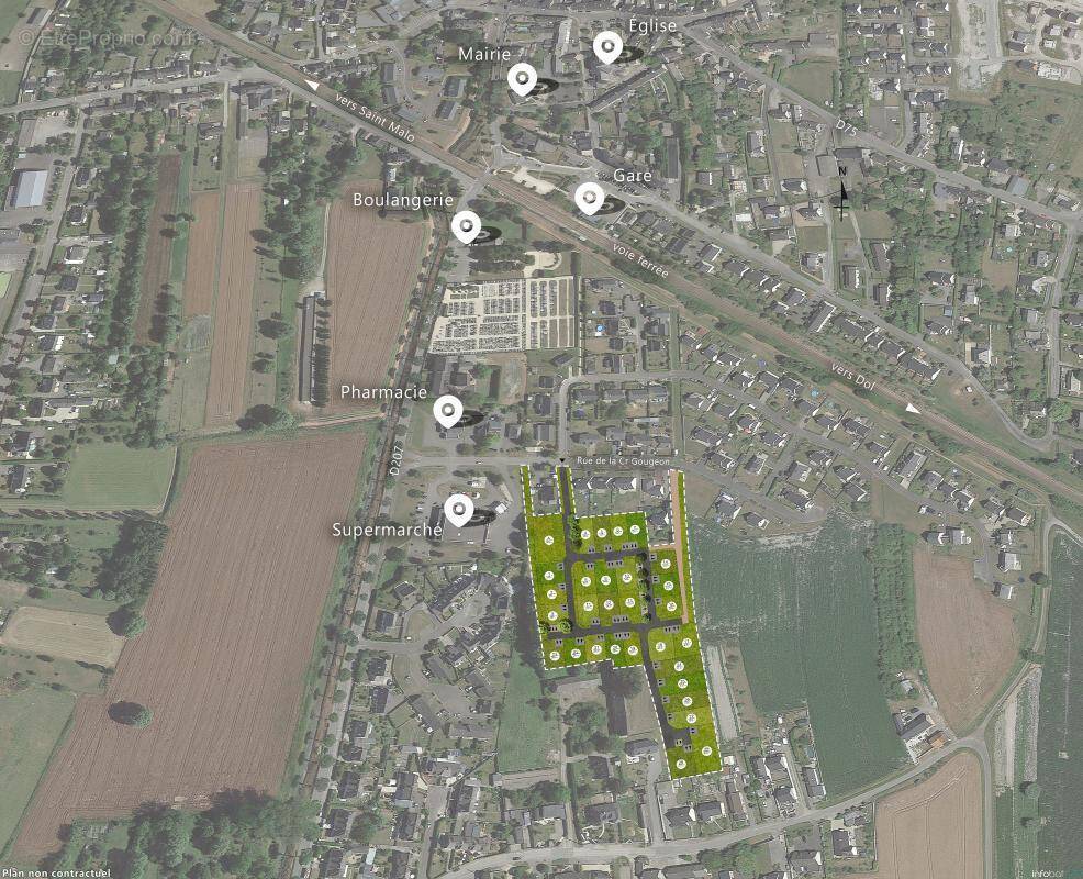 Terrain à LA FRESNAIS