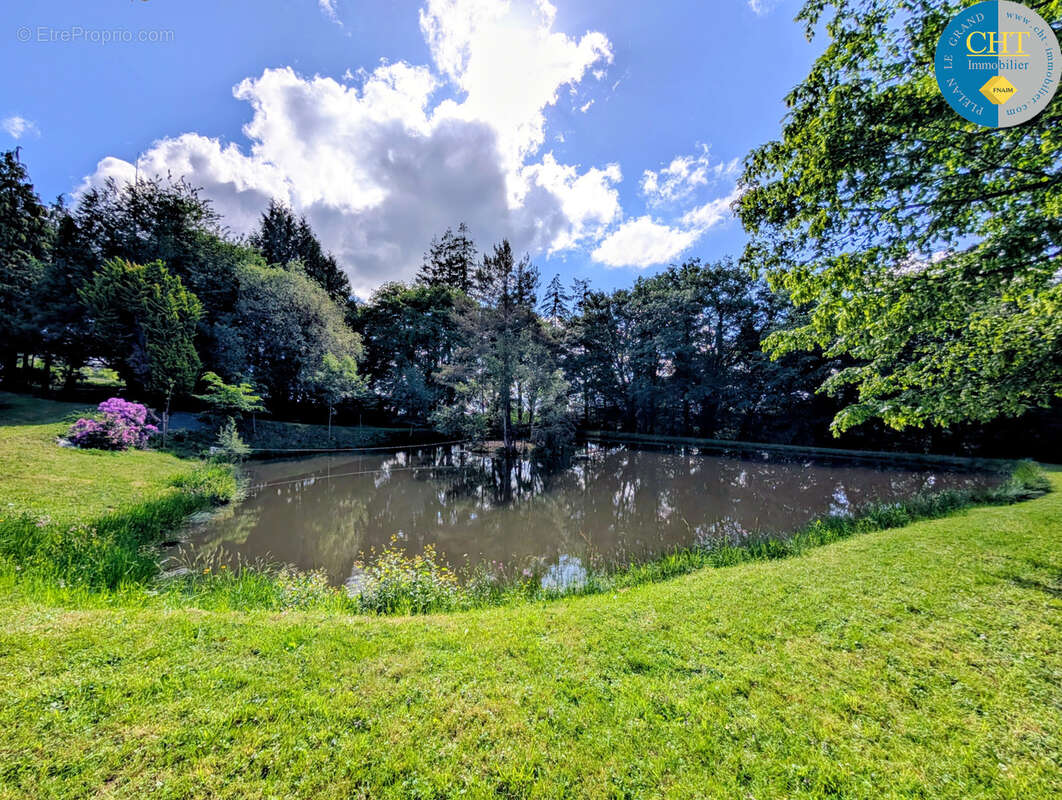 Exclusivité : magnifique maison et son étang privatif   paimpont (35380) avec cht immobilier - photo 53