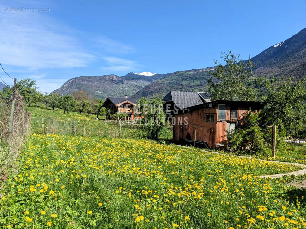 Jardin - Maison à AIGUEBLANCHE