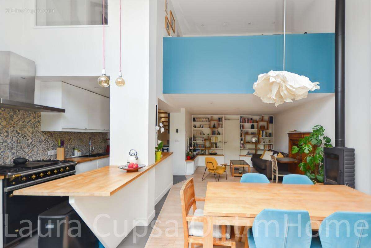 Bourg-la-reine - maison 5/6 pieces - 108 m² habitables - 112 m² utiles - 3 chambres - terrain 161 m² - transformations et extens - photo 8