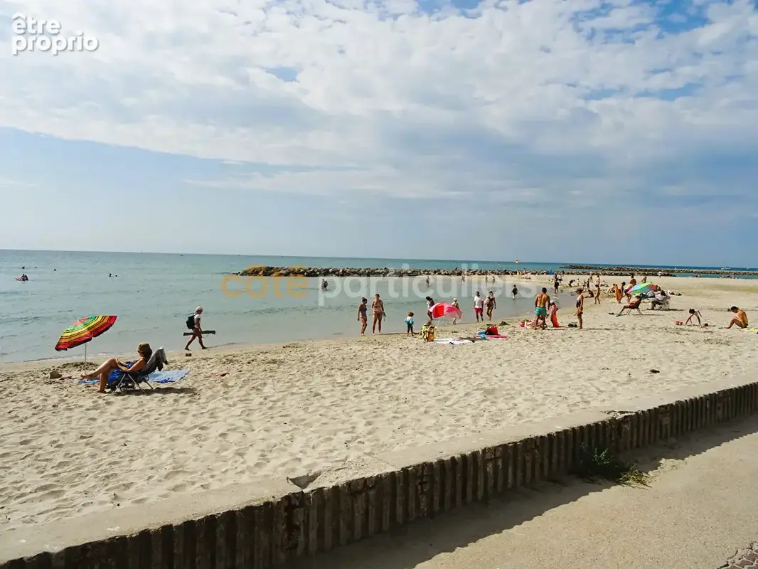 Palavas-les-flots studio cabine 40m² terrasse parking vue mer exceptionnelle - photo 10