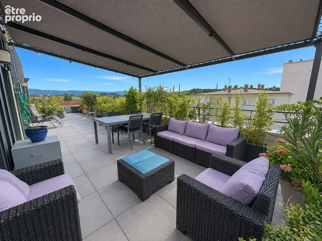 Exclusivité   dernier étage   4 pièces de 93 m2   terrasse 53 m2   garage et parking - photo 22