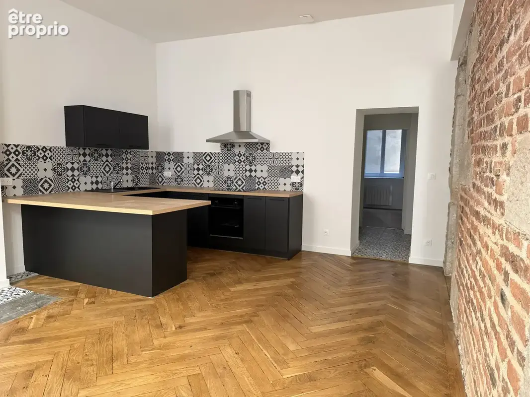 Saint-étienne hypercentre   appartement avec cachet, entièrement refait à neuf - photo 3