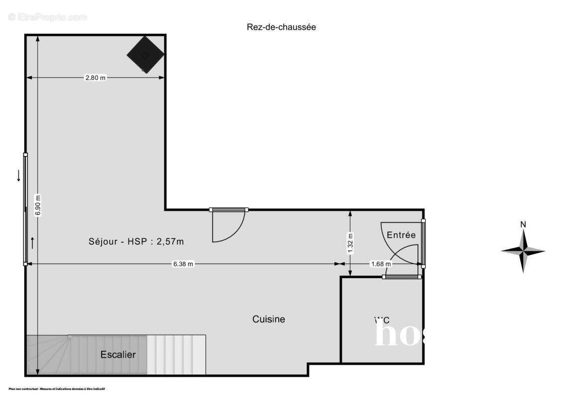 Maison de 79,55 m2 avec 3 chambres et son jardin de 30 m2 - 8 min de l'aéroport de Bordeaux - Avenue Aristide Briand 33700 Mérig - photo 13