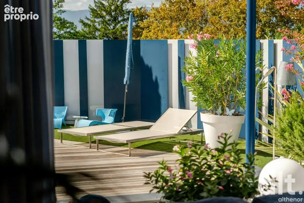 Villa à Collonges-sous-Salève — vue Salève et piscine - photo 3