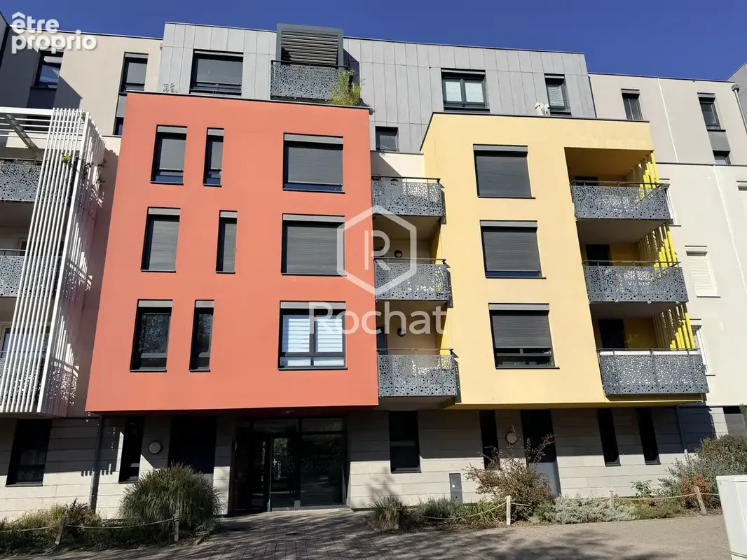 STRASBOURG   ÉCOQUARTIER DES BRASSERIES T2 lumineux avec balcon couvert, cave et parking en sous-sol - photo 4