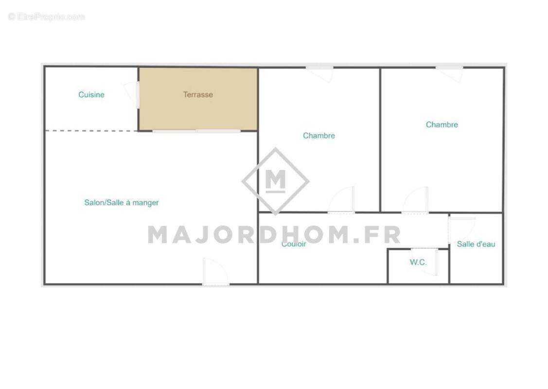 Appartement à MARSEILLE-2E