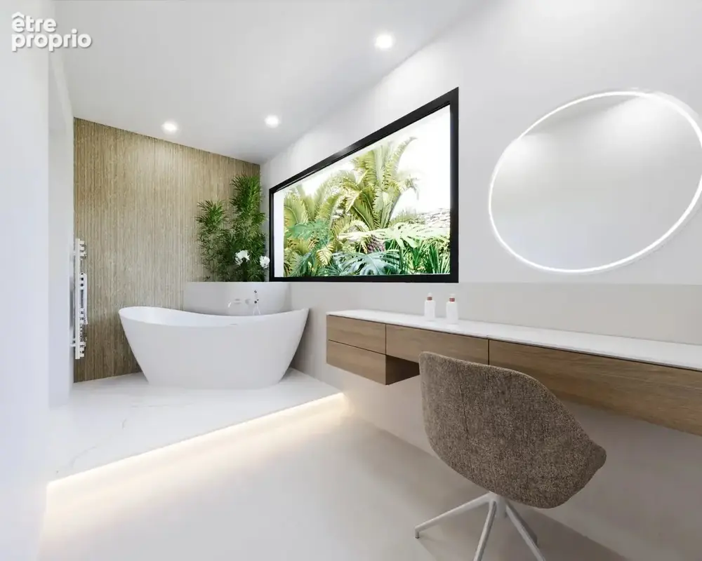 Nice - Fabron - Villa contemporaine de 300m² avec piscine, vue mer et garage de 112m² - photo 9