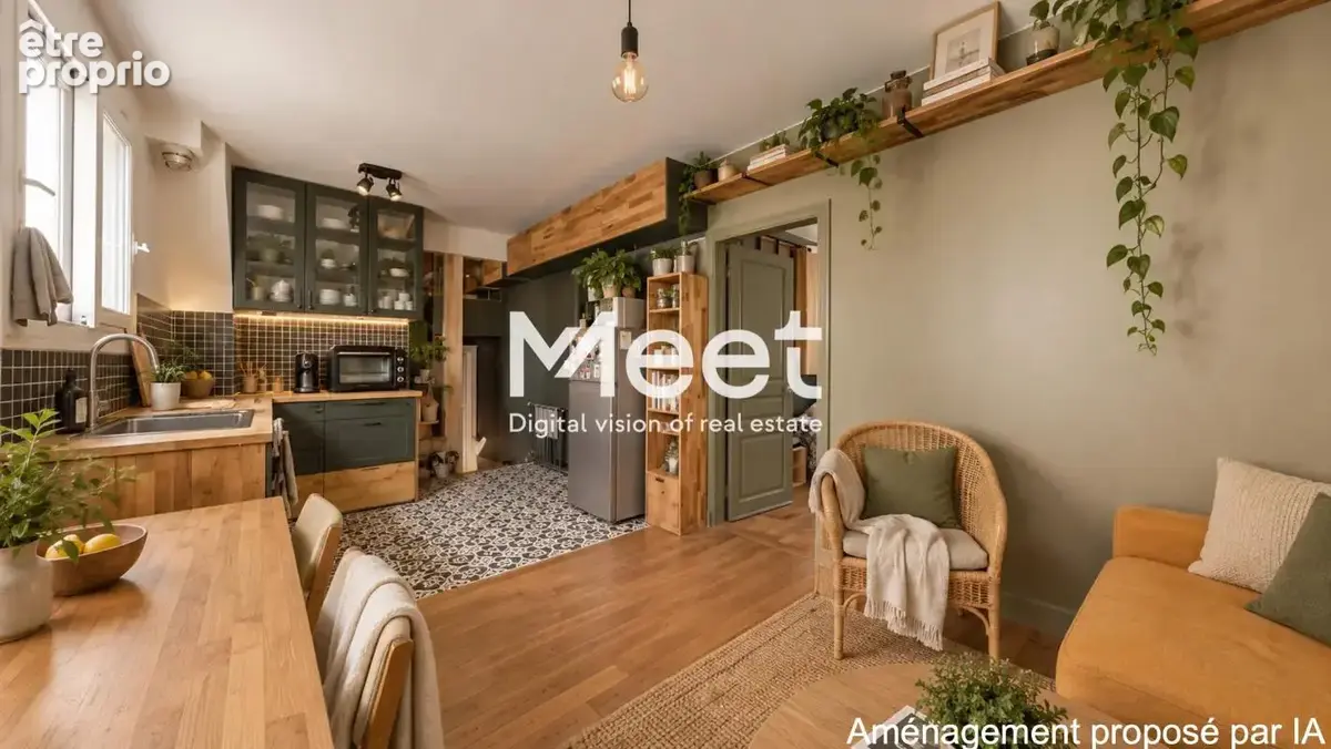 3 pièces - 2 chambres - RER C - photo 7