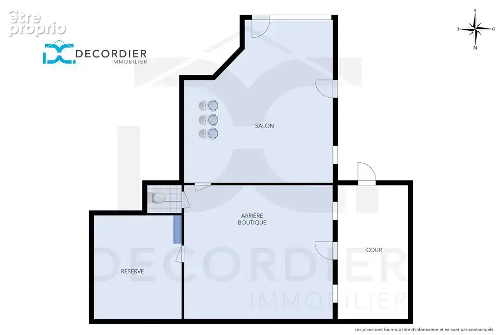 Evian centre - local commercial 65.57m² - photo 2