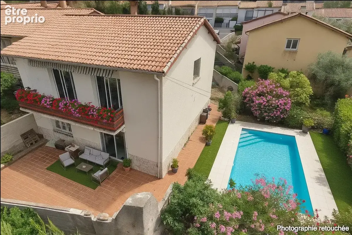 Maison lumineuse 4 pièces avec jardin et garage à Béziers  143 m²  - Terrain 513 m² piscinable - Vue dégagée - calme - photo 7