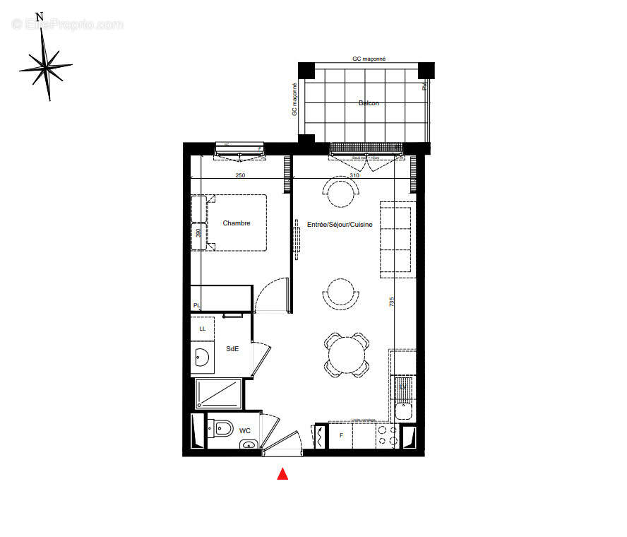 Appartement 2p - le plessis-robinson - photo 2