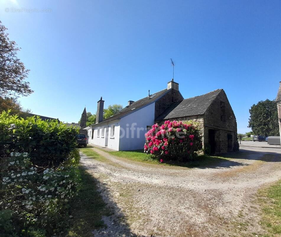 Maison à vendre 4 pièces PLOGONNEC (29180)- Surface habitable 131.82 m2 -parcelle de 13963m2 + bois de 9018m2- Dépendances - photo 1