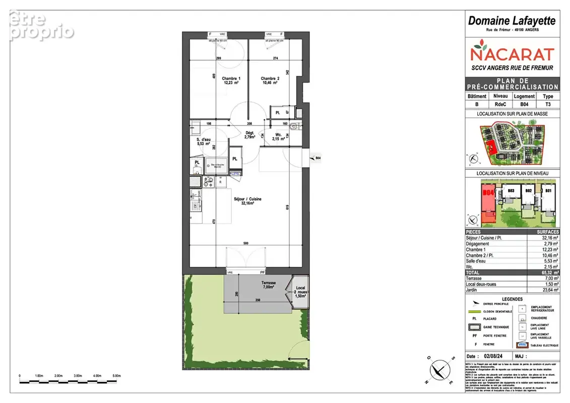 Maison - 2ch - jardin - quartier lafayette - photo 4