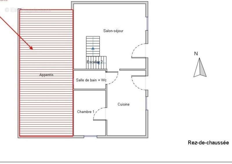 Maison à vendre  5 pièces VOUVRAY SUR HUISNE  (72)Fermette en campagne 100 m² habitables, 3 chambres, terrain 6000 m², cavité so - photo 21