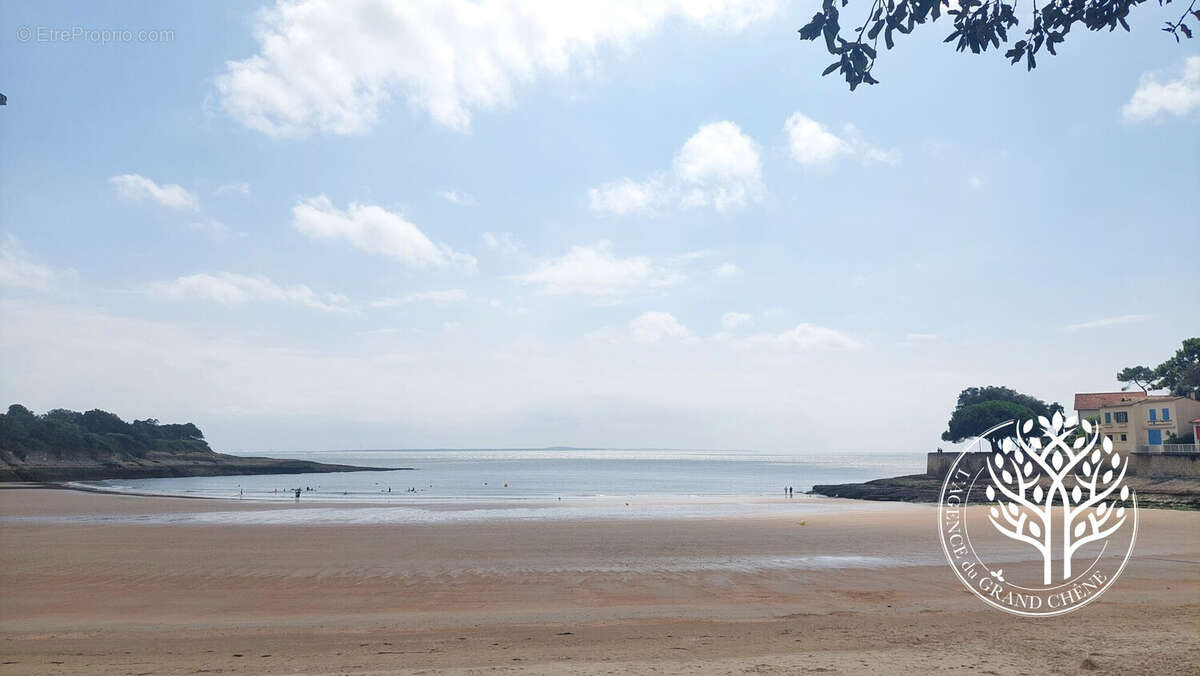 vue de la villa séjour chambres - Maison à SAINT-PALAIS-SUR-MER