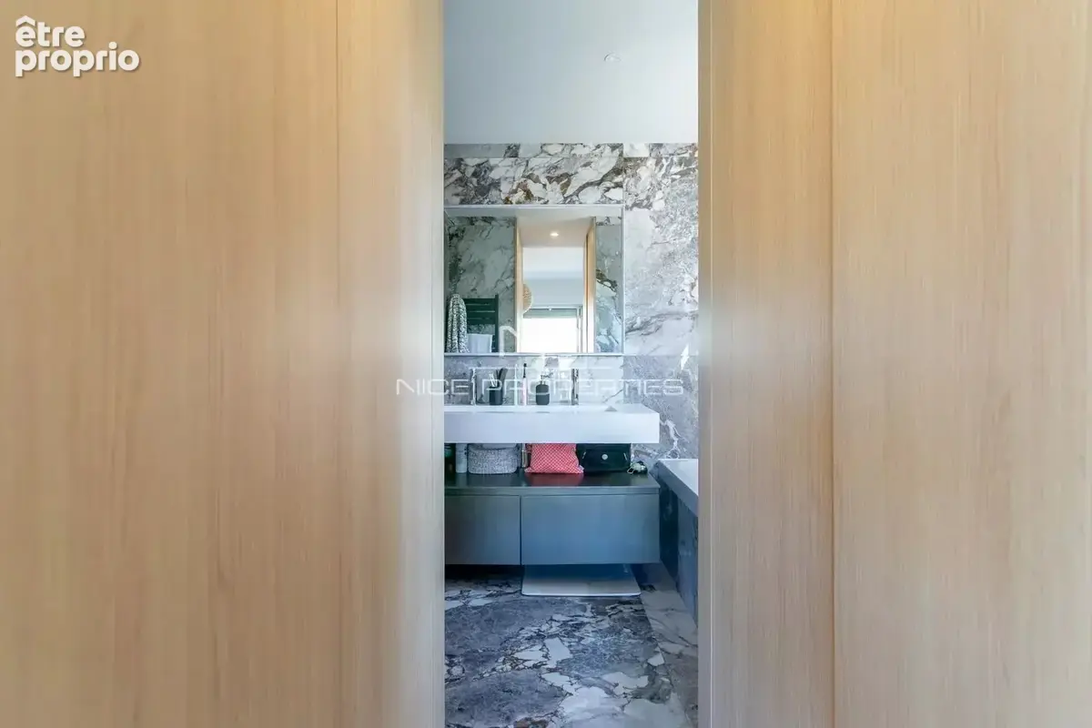 Nice bas Fabron, exceptionnel Penthouse de 4 pièces avec vue mer panoramique et studio indépendant - photo 15