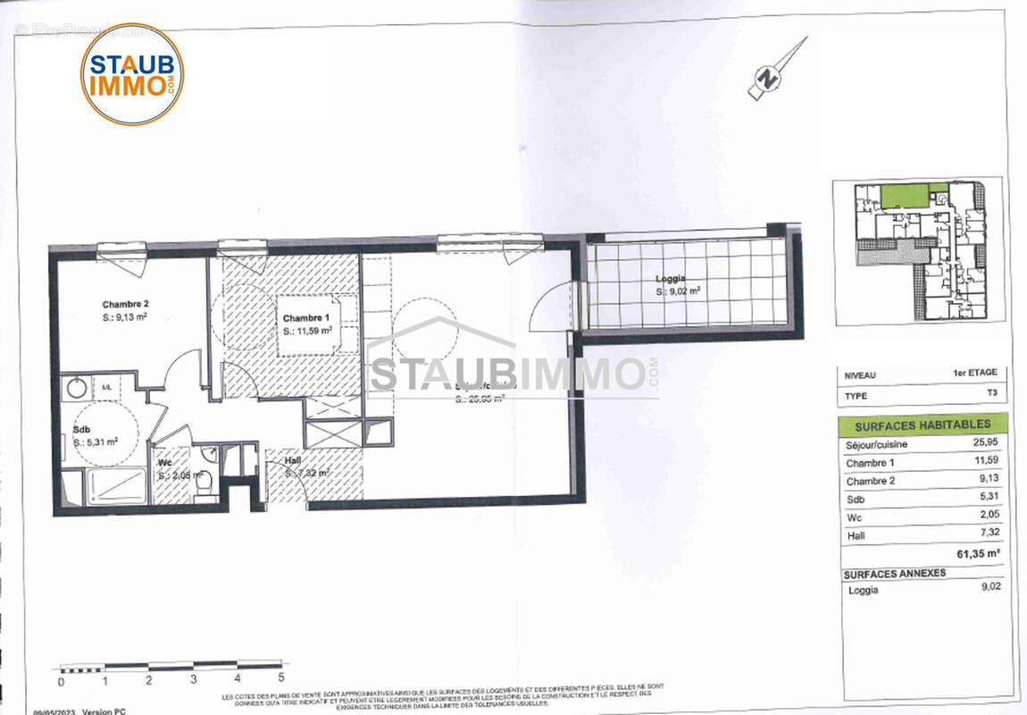 Appartement à SAINT-LOUIS