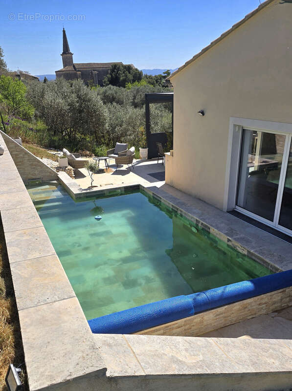 Villa contemporaine 2018 de 150m2  dpe a  piscine pierre de bali  300m du village  caumont-sur-durance - photo 15