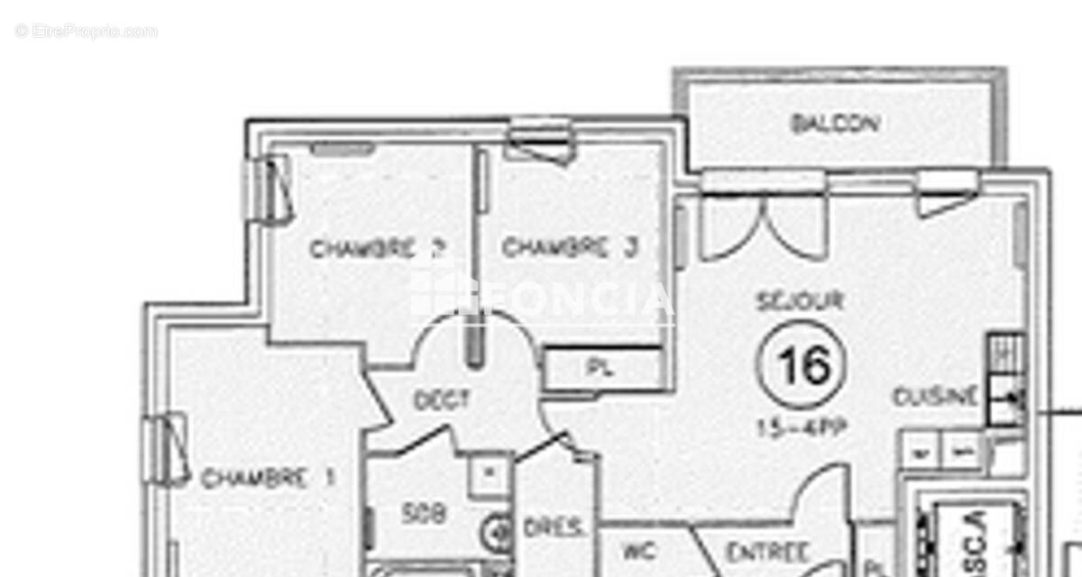 Appartement à BUSSY-SAINT-GEORGES
