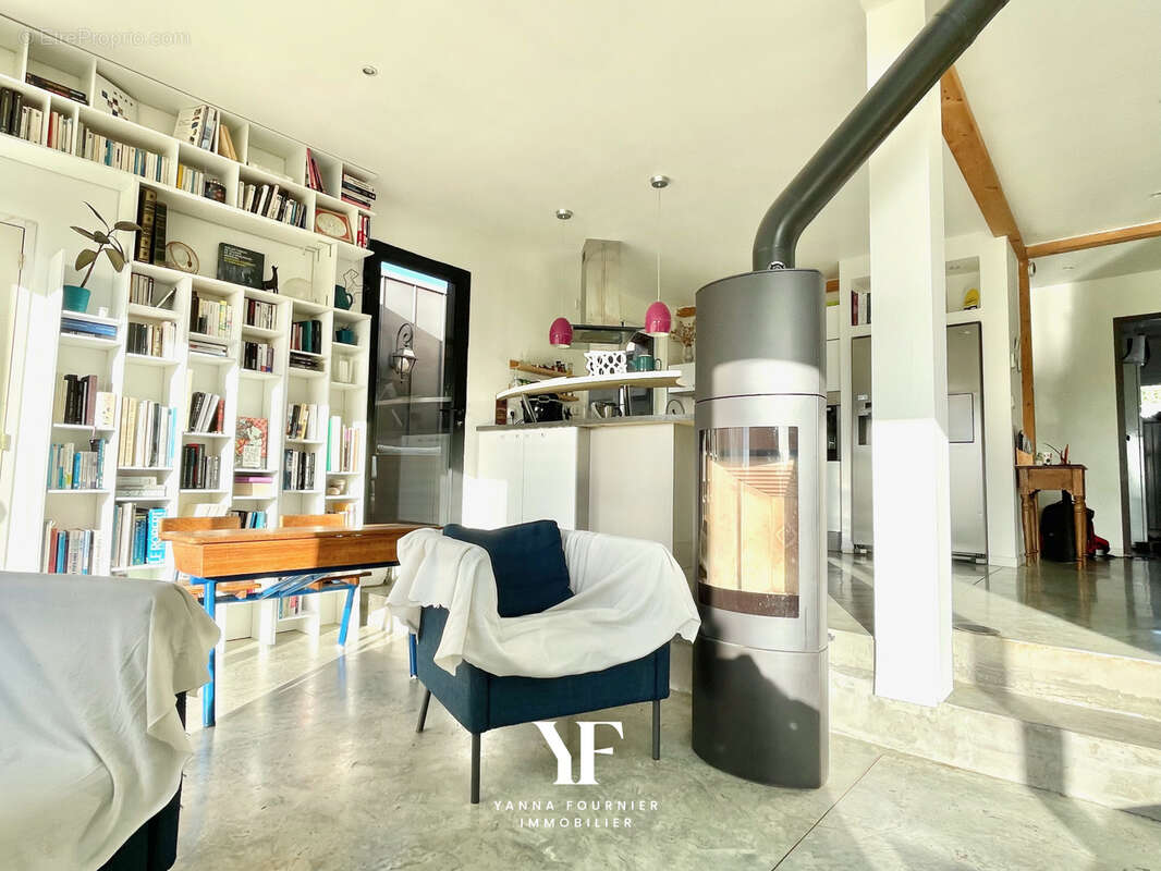 Maison contemporaine - 5 chambres - Vue sur la rivière de Rosnoën, - photo 6