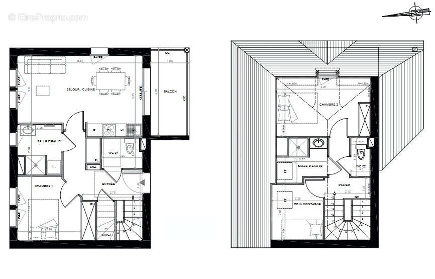 Appartement à LOUDENVIELLE