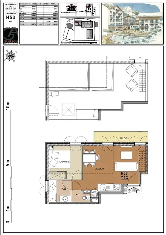 Duplex 3 pièces VALLORCINE - photo 12