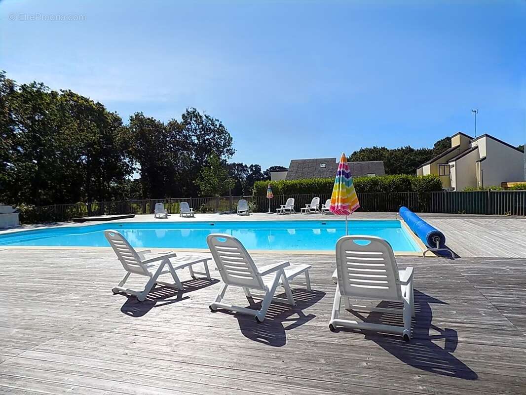 Appartement à vendre 2 pièces COMBRIT (29) Duplex, la plage à pied, piscine, tennis, jardins - photo 15