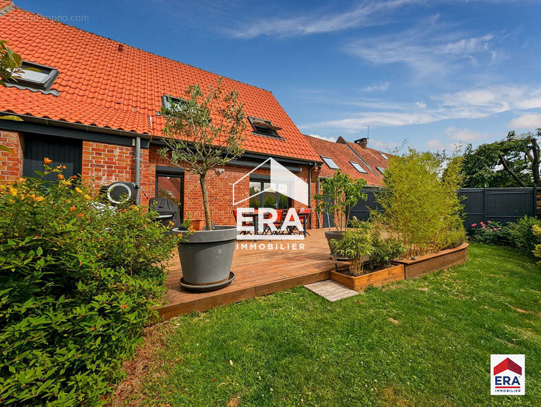Maison semi plain-pied 110m² - jardin - 4 chambres - garage - Bondues - photo 12
