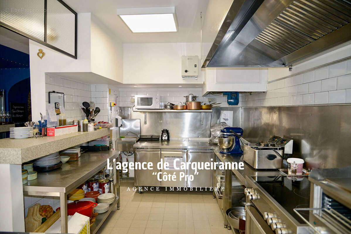 A vendre fonds de commerce restaurant de 105 m2  entierement equipe et disposant d'une belle terrasse idealement situe au centre - photo 8