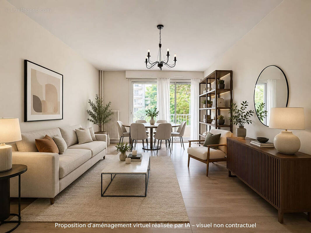Appartement à PARIS-19E
