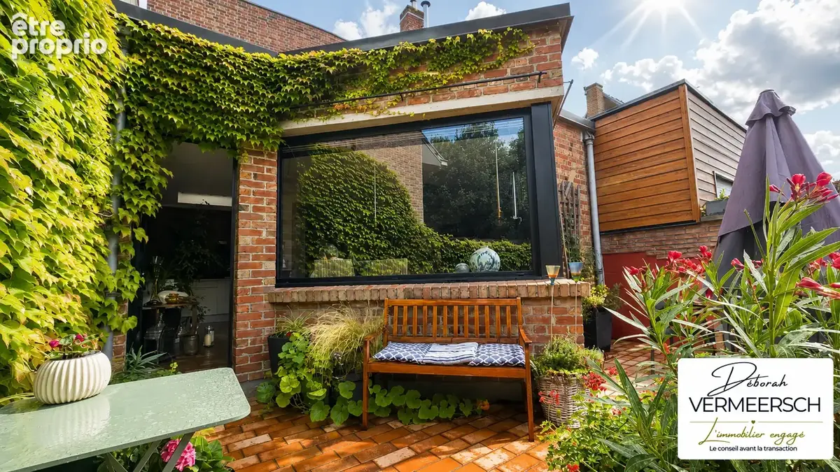 Maison d’architecte PROX LAMBERSART   jardin paysager et grand garage - photo 4