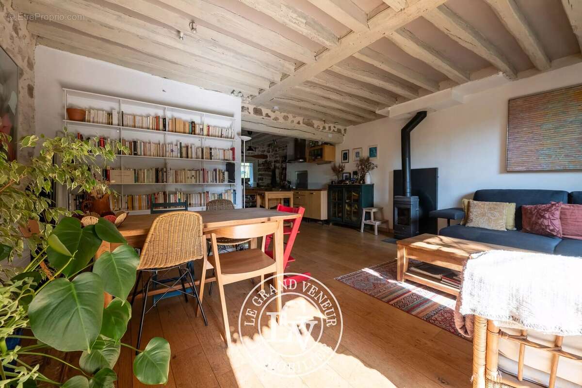 Samois sur seine - maison de charme et son jardin avec vue seine - photo 8