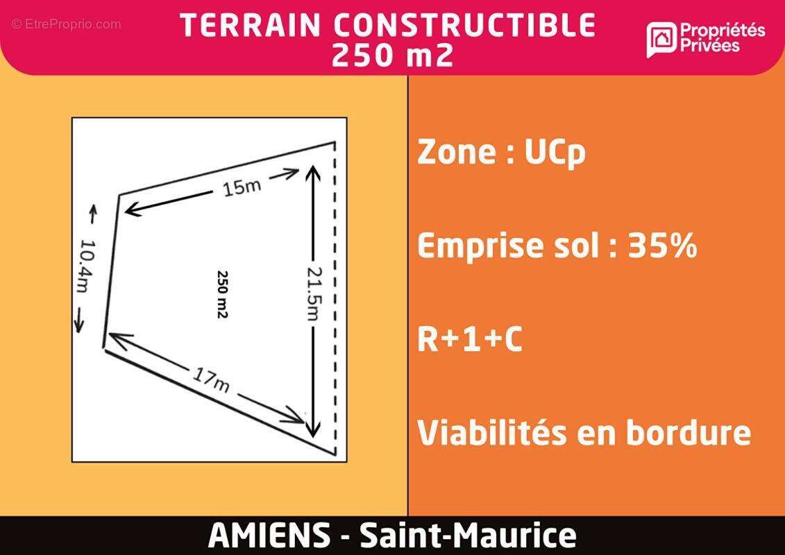 Terrain à AMIENS