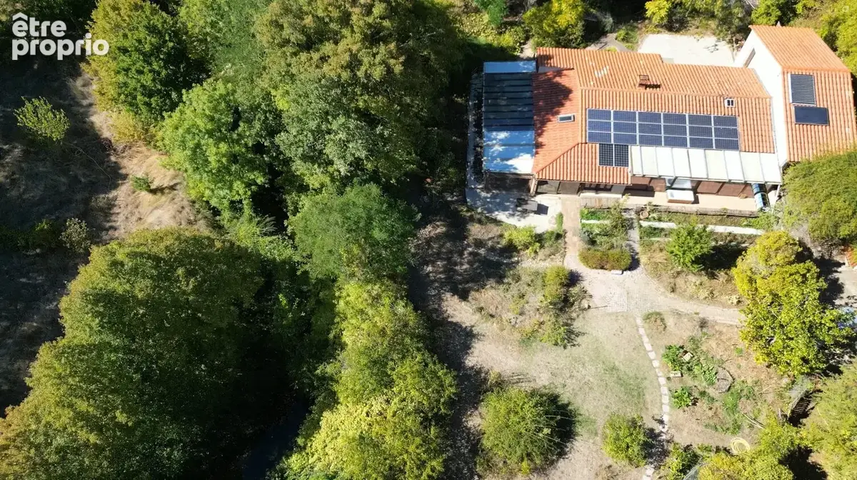 Ref : poetique7 - carcassonne - corbieres - pavillon de type 4 avec garage terrain et piscine naturelle - photo 3