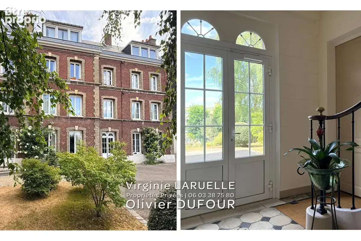 ROUEN Pasteur - Appartement 4 pièces dernier étage avec vue dégagée, cave, parking et jardin partagé - photo 2