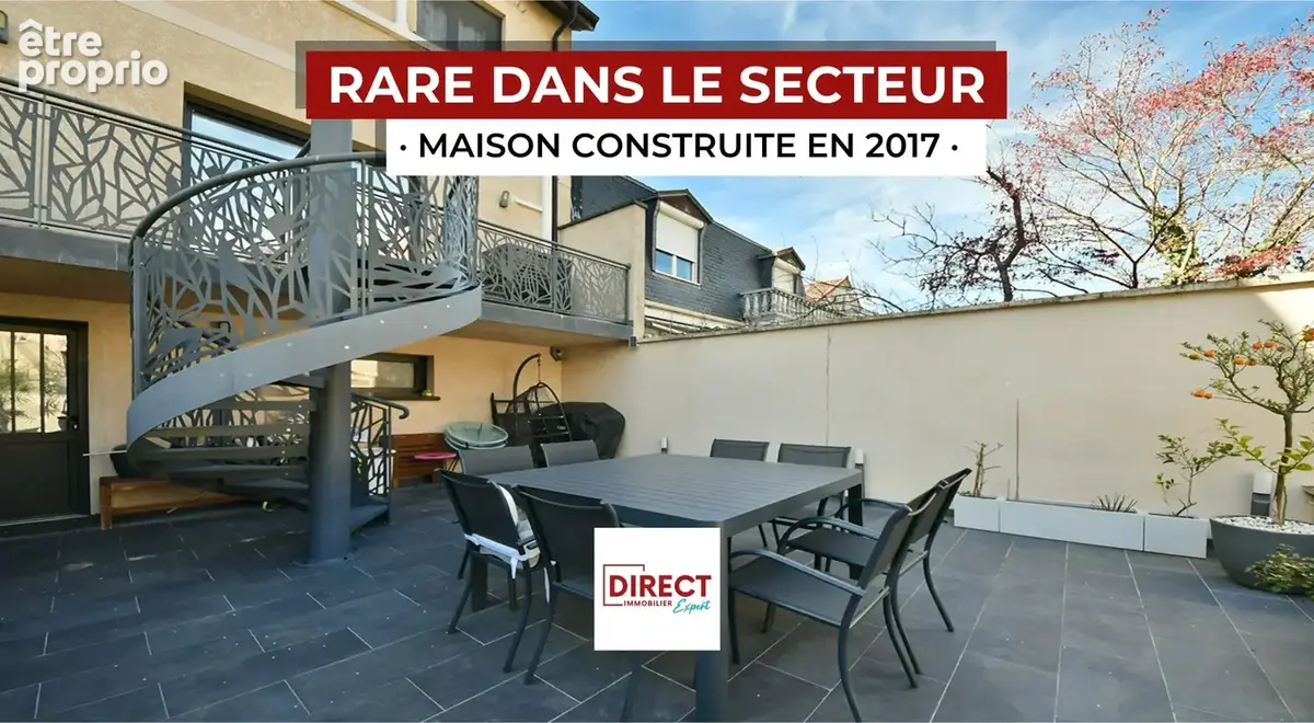 Maison 6p de 2017 + jardin + garage - photo 1