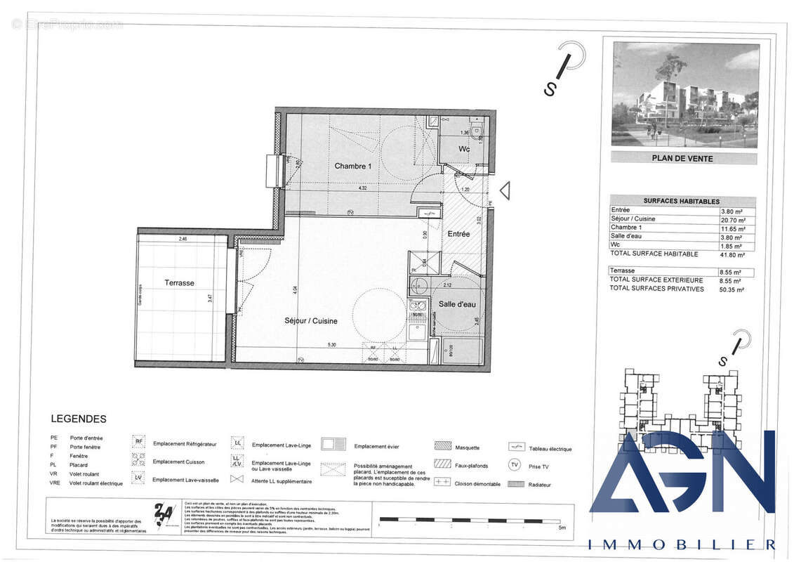 Appartement à JUVIGNAC