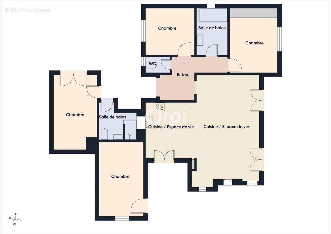 Villa individuelle - plain-pied + dependance - piscine / terrasses neuves - jardin clos - calme et sans vis-a-vis - proche villa - photo 19