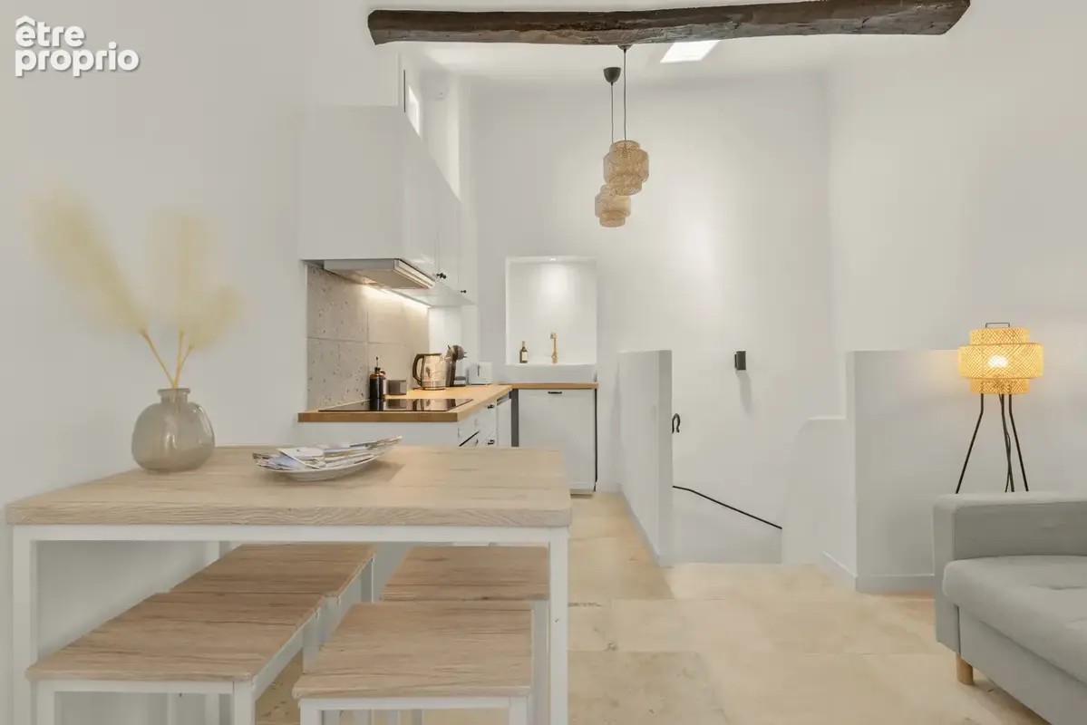 Rare : appartement 2 pieces centre village avec cave 20m2 - photo 4