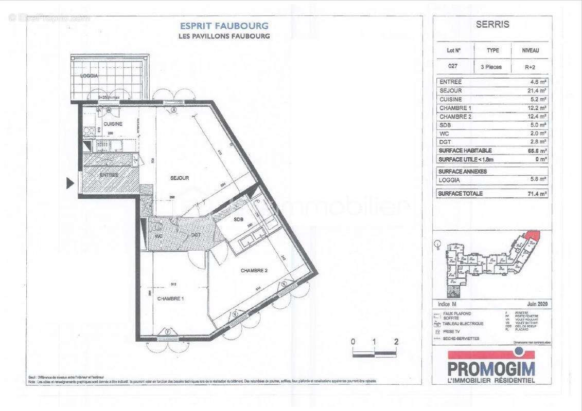 Appartement à SERRIS
