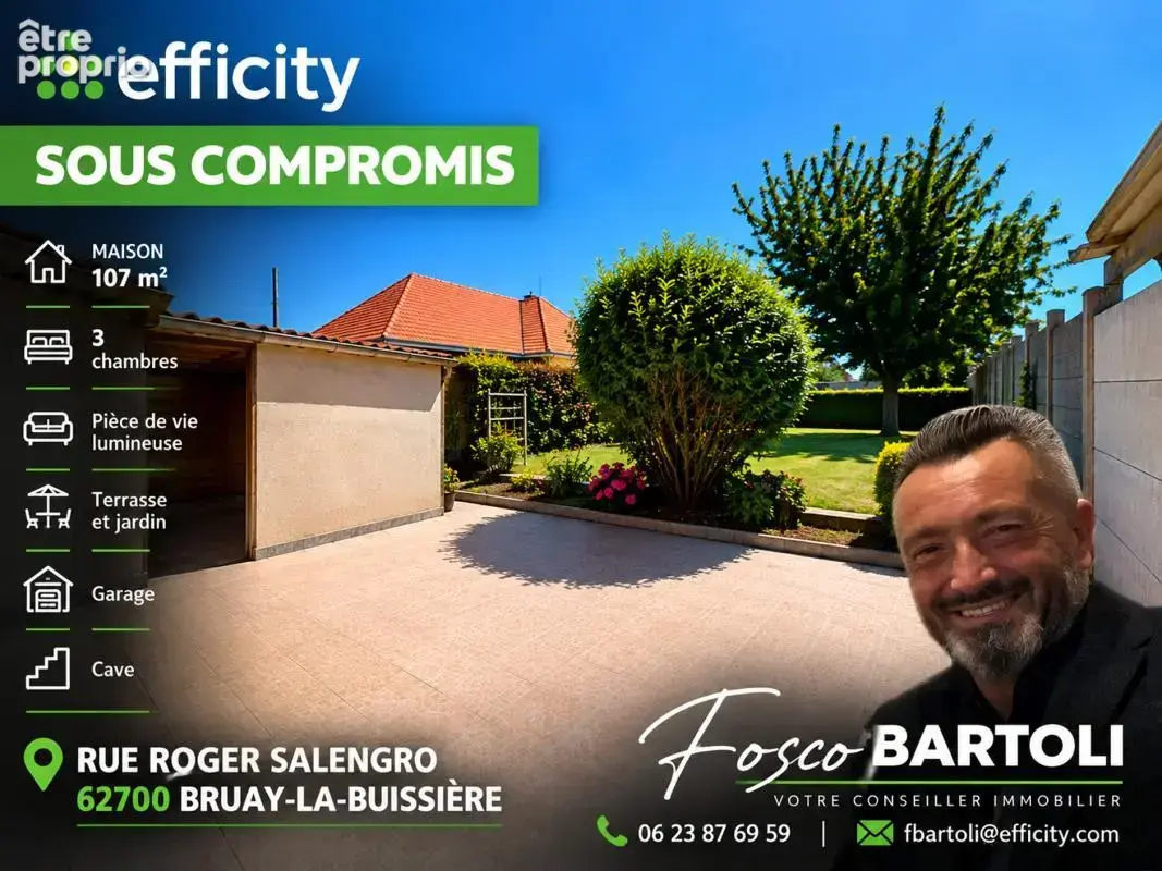 Maison à BRUAY-LA-BUISSIERE