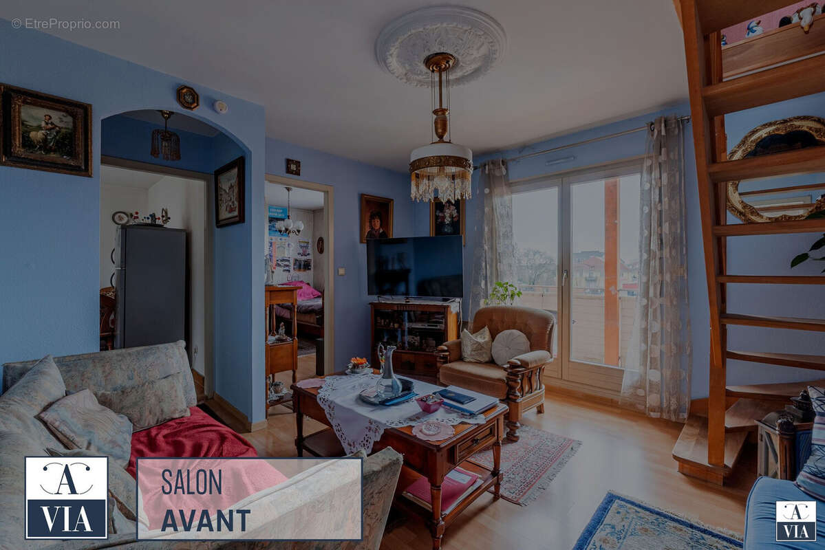Salon - avant - Appartement à ERSTEIN
