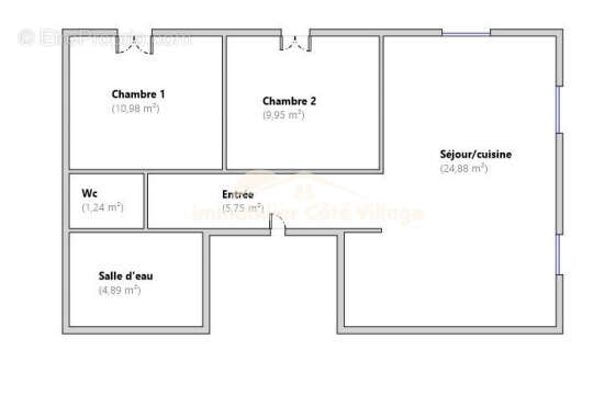 Appartement à LA TURBIE